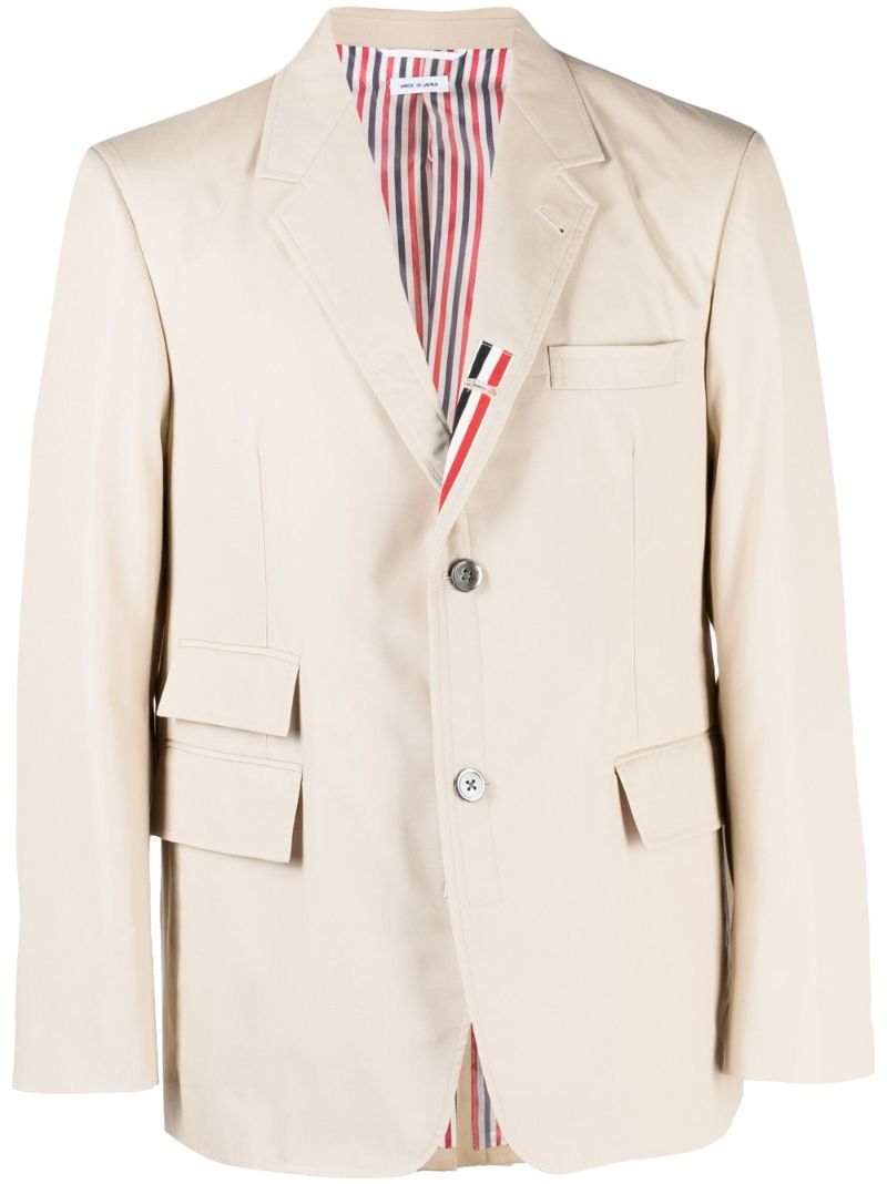Neutral Single-breasted Jacket