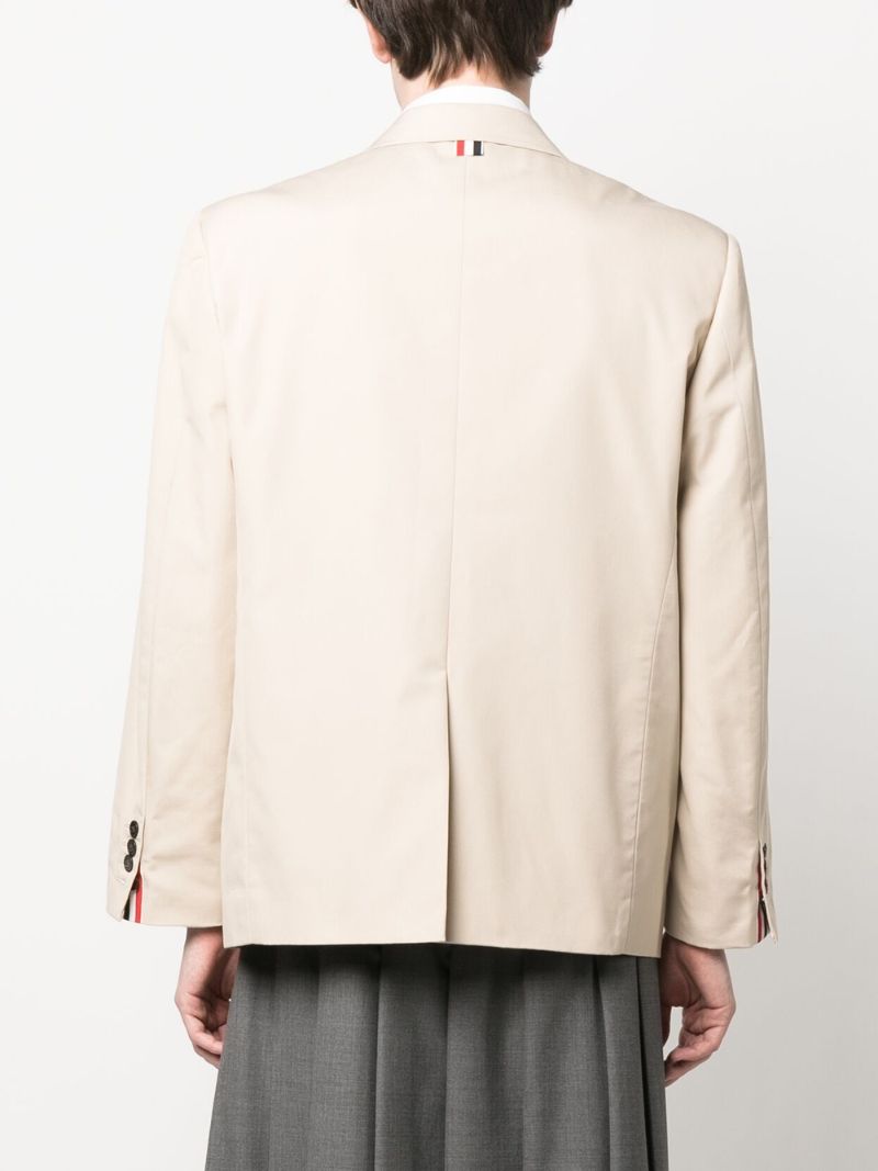 Neutral Single-breasted Jacket
