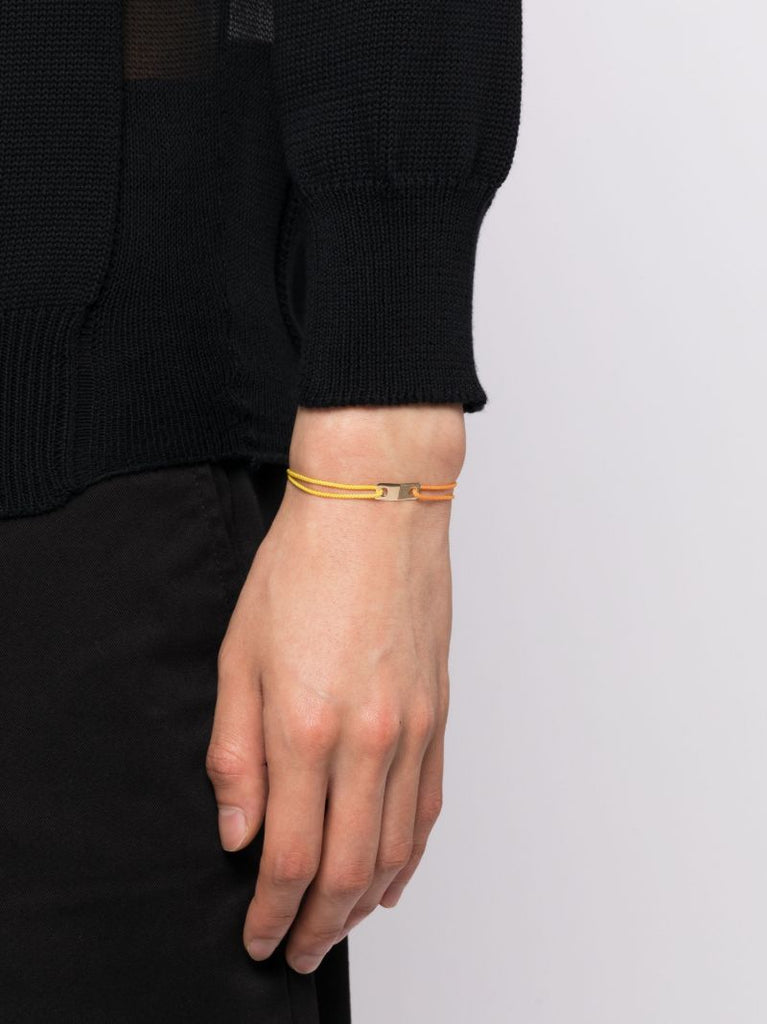 14k Yellow Gold Small Link Id Plate Bracelet