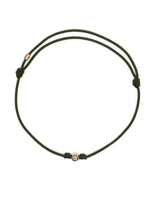 14k Yellow Gold Medium Ball Diamond Bracelet