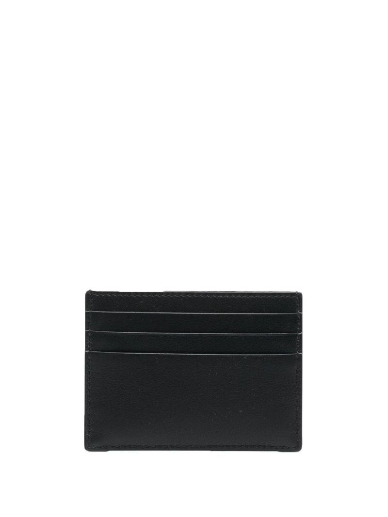 Black the Harness Leather Card Holder