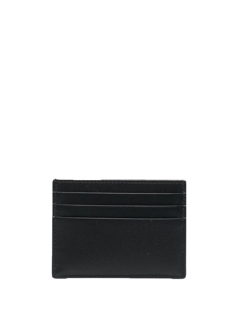 Black the Harness Leather Card Holder