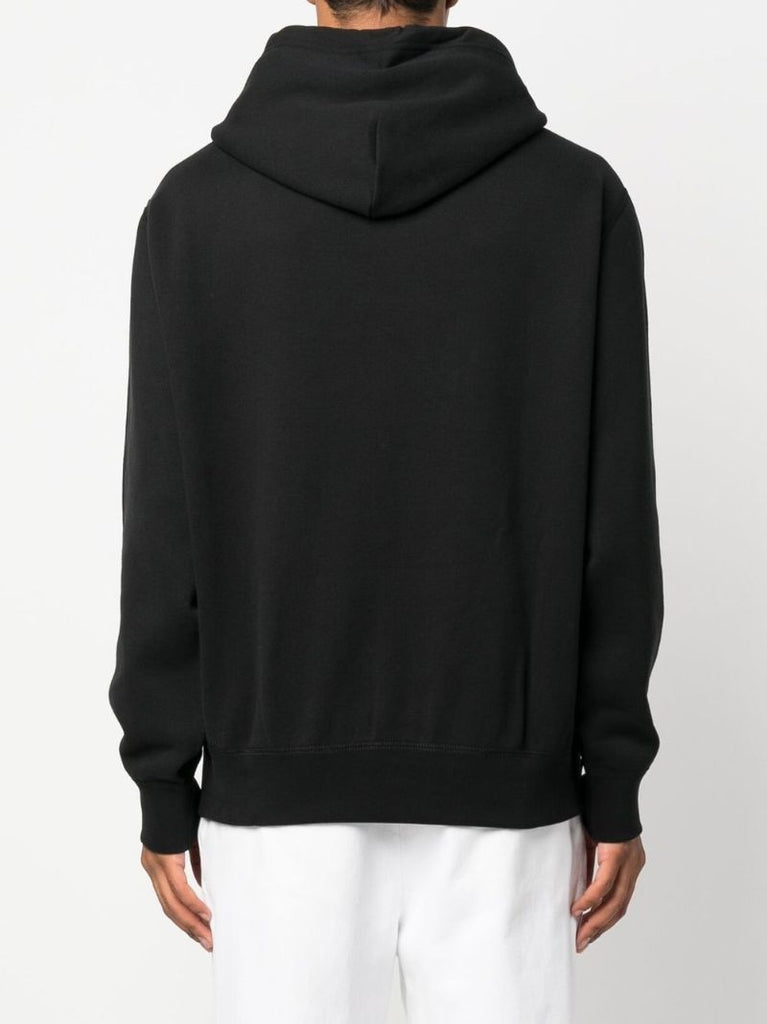 Black Logo AppliquÃ_x0083_Â© Hoodie