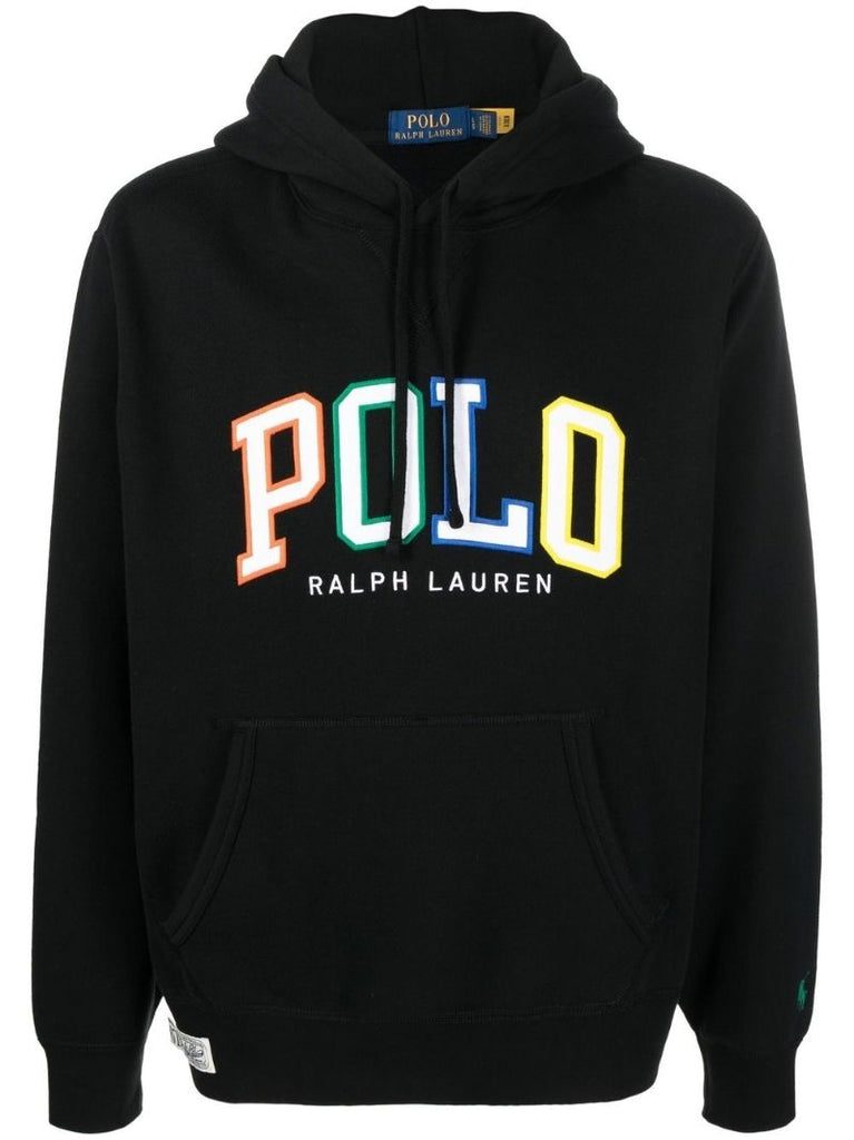 Black Logo AppliquÃ_x0083_Â© Hoodie