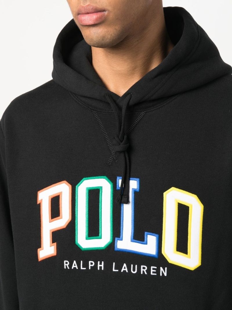 Black Logo AppliquÃ_x0083_Â© Hoodie