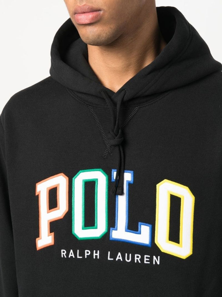 Black Logo AppliquÃ_x0083_Â© Hoodie