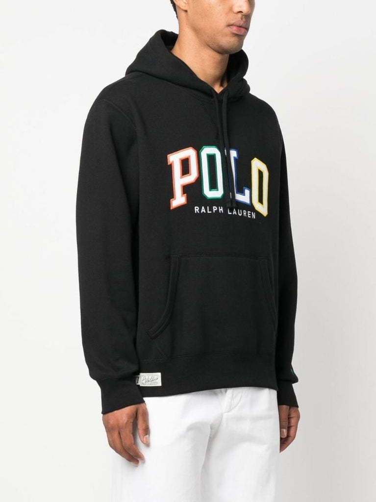 Black Logo AppliquÃ_x0083_Â© Hoodie