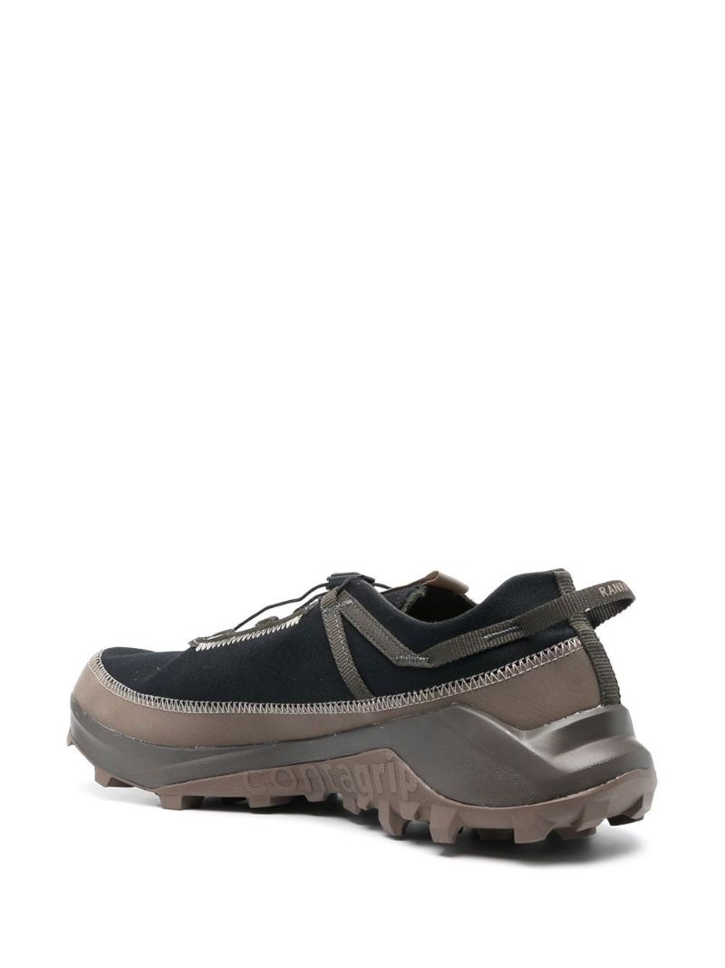 X Salomon Black Cross Pro Panelled Sneakers