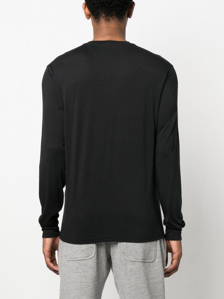Black Long Sleeved Top