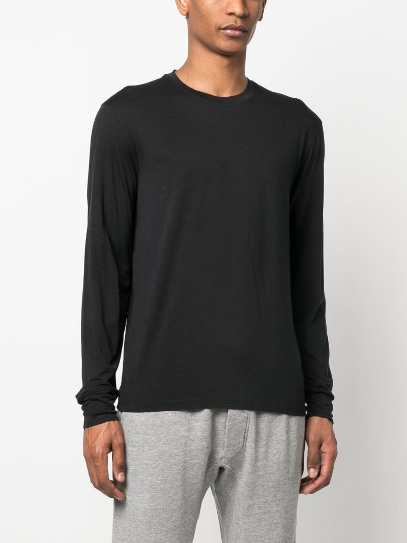 Black Long Sleeved Top