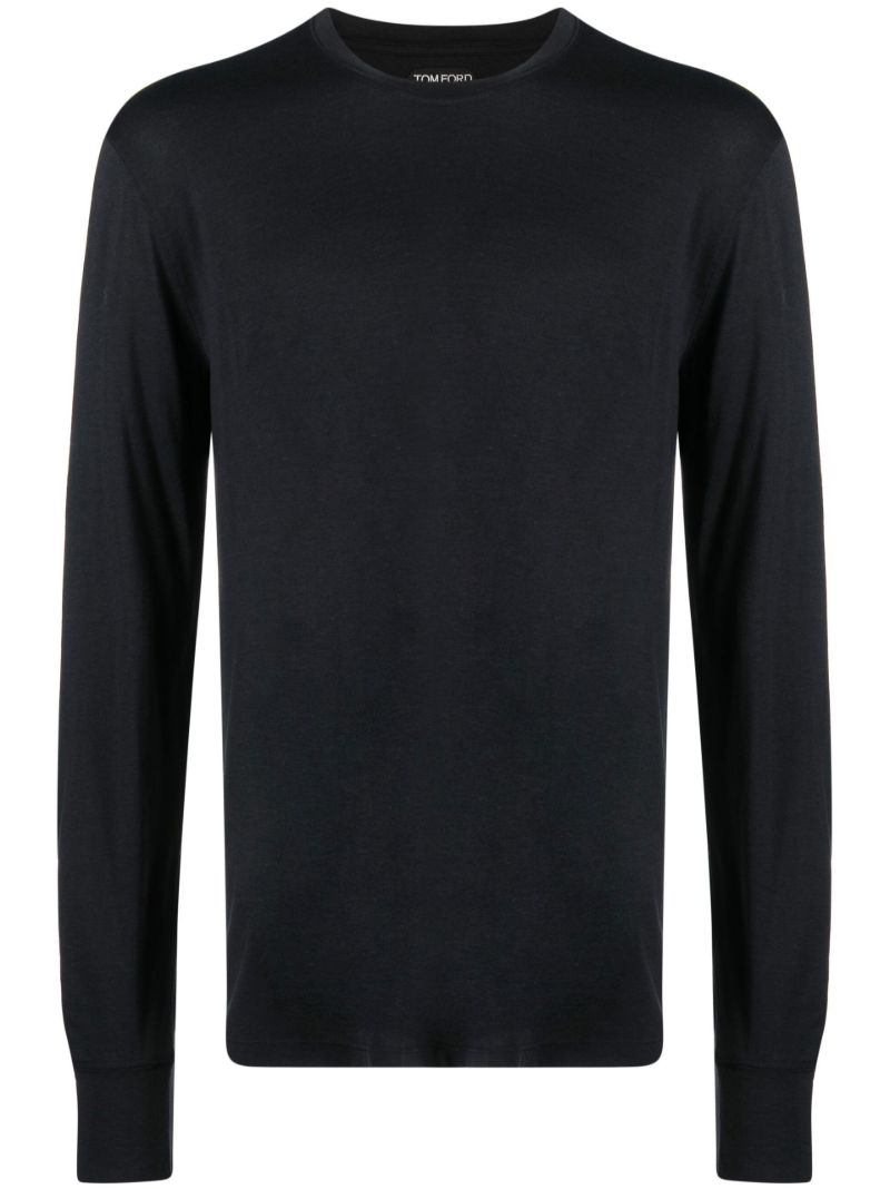 Black Long Sleeved Top