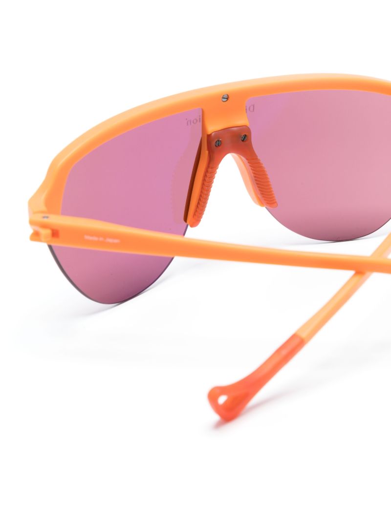 Orange Nagata Speed Blade Infrared Sunglasses