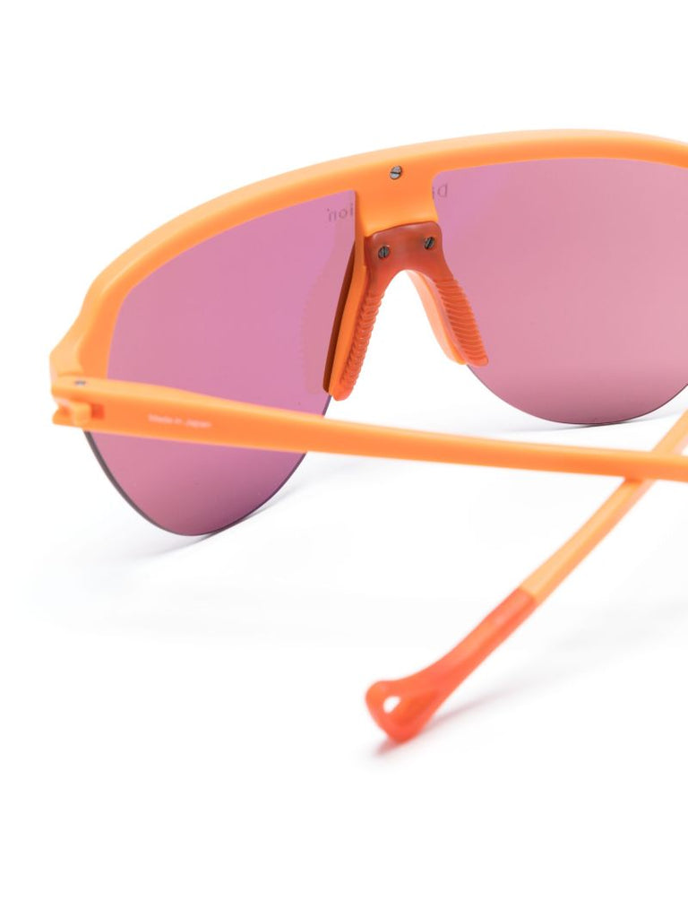 Orange Nagata Speed Blade Infrared Sunglasses