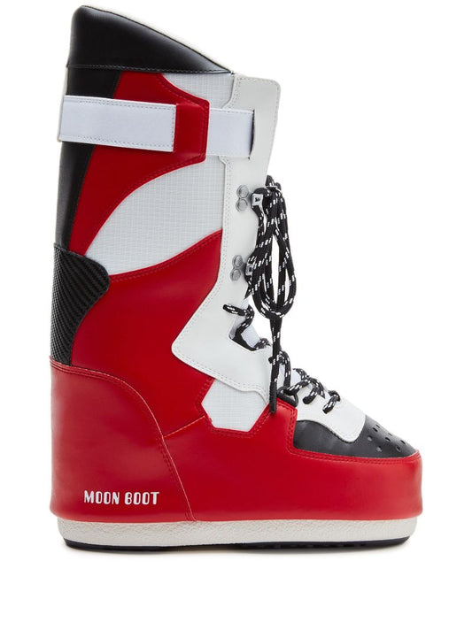 Red Sneaker Boots