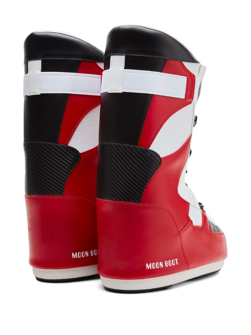 Red Sneaker Boots