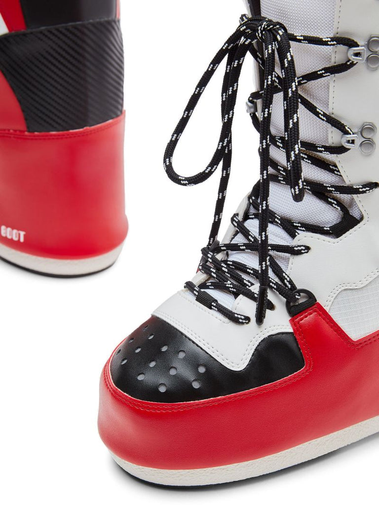Red Sneaker Boots