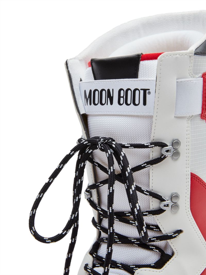 Red Sneaker Boots