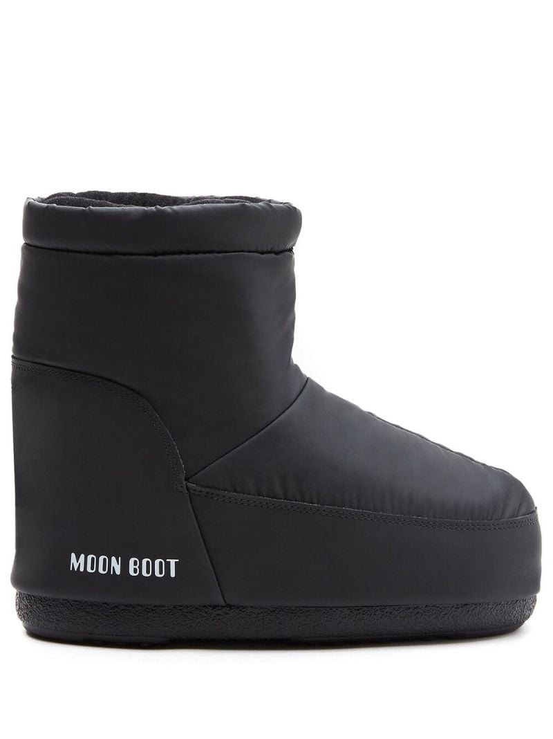 Black No Lace Snow Boots
