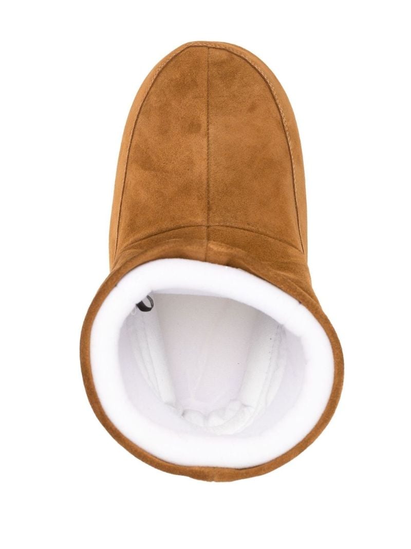 Brown Icon Low Suede Boots