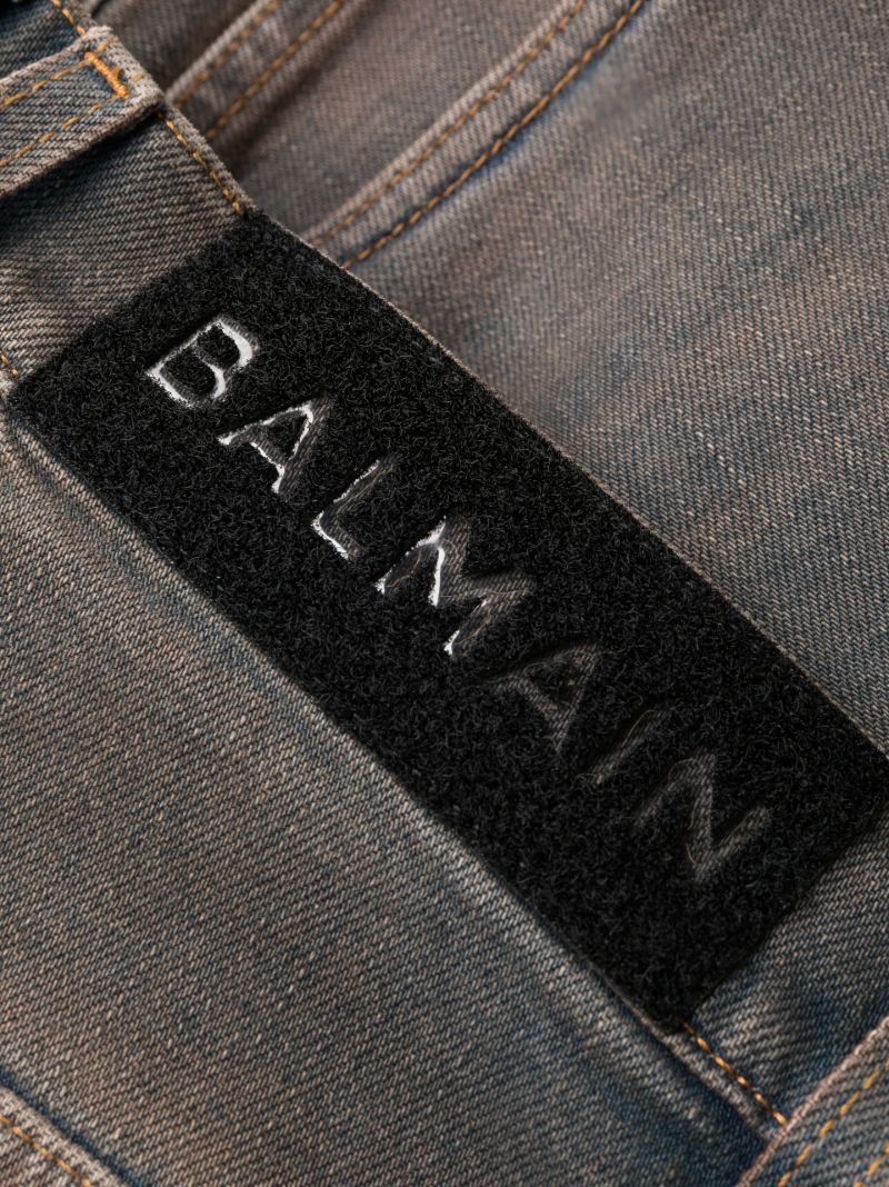 Black Slim-leg Jeans