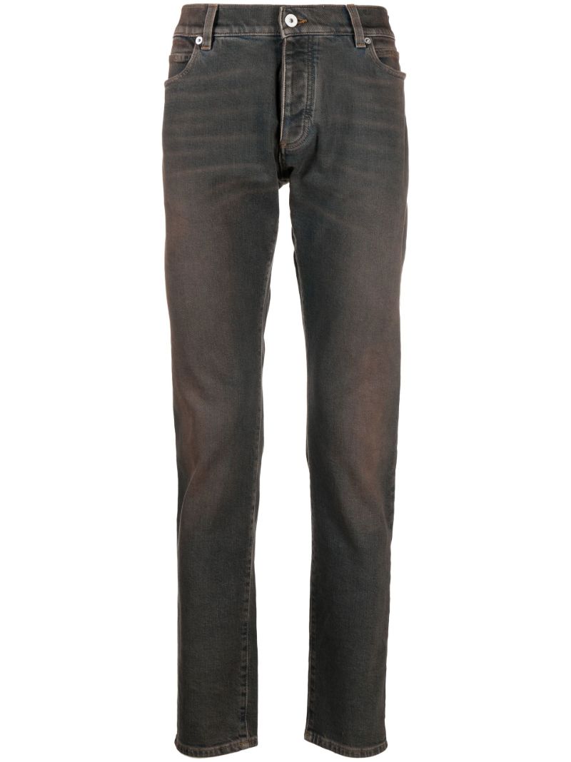 Black Slim-leg Jeans