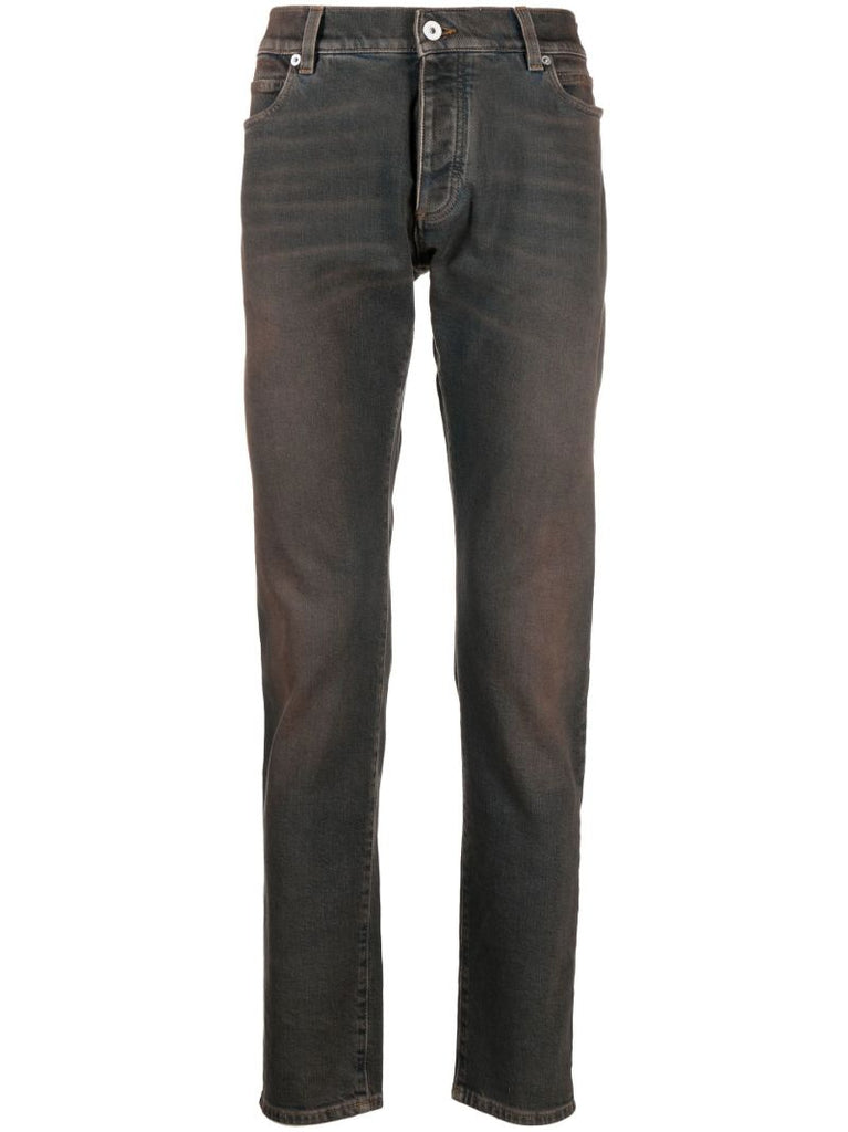 Black Slim-leg Jeans