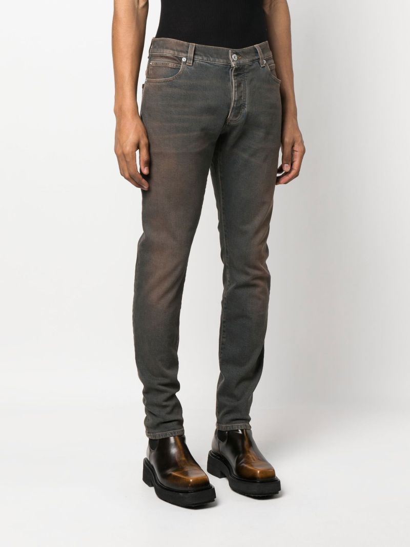 Black Slim-leg Jeans