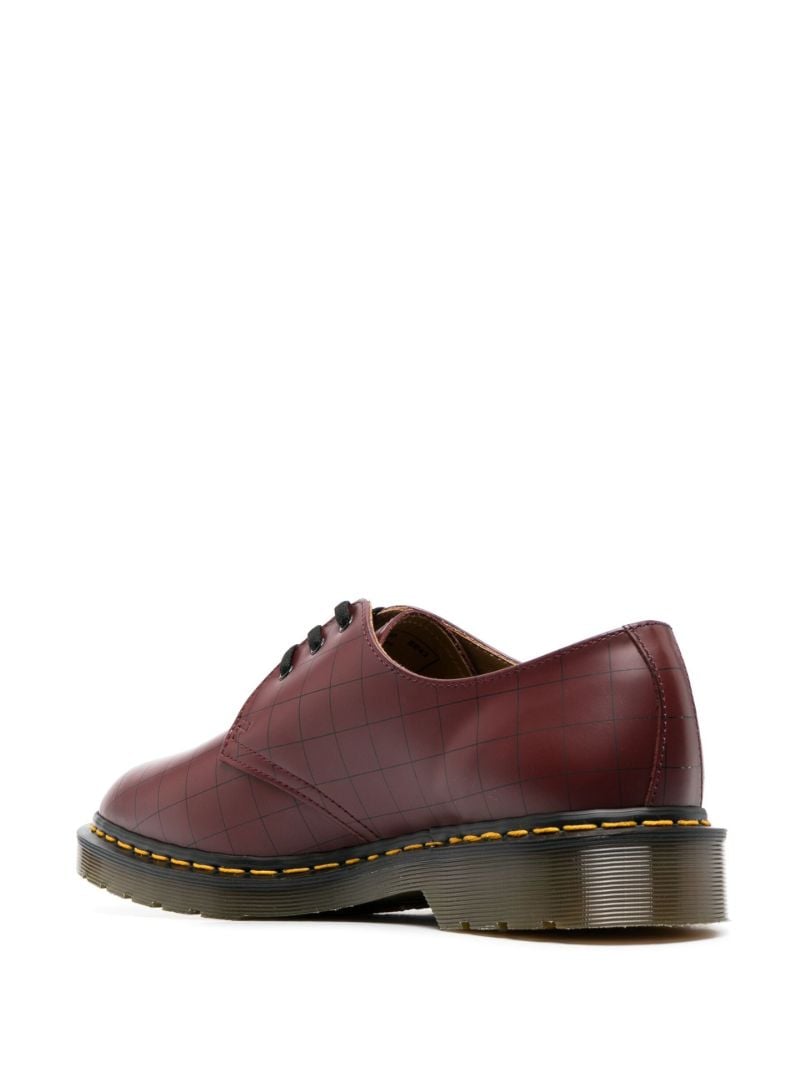 X Undercover Red 1461 Leather Derby Shoes