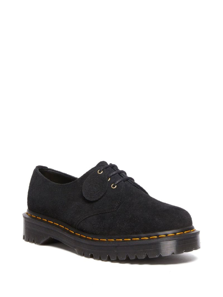 Black Lace Up Derby Shoes