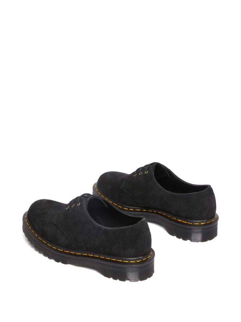 Black Lace Up Derby Shoes