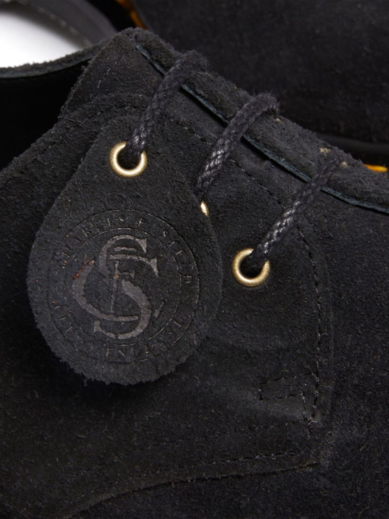 Black Lace Up Derby Shoes