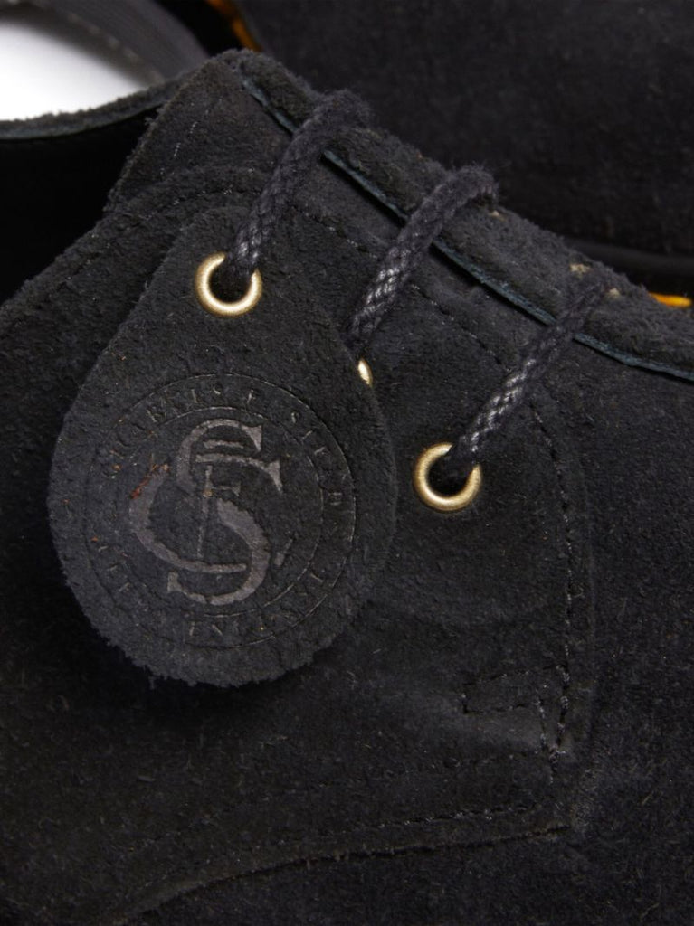 Black Lace Up Derby Shoes