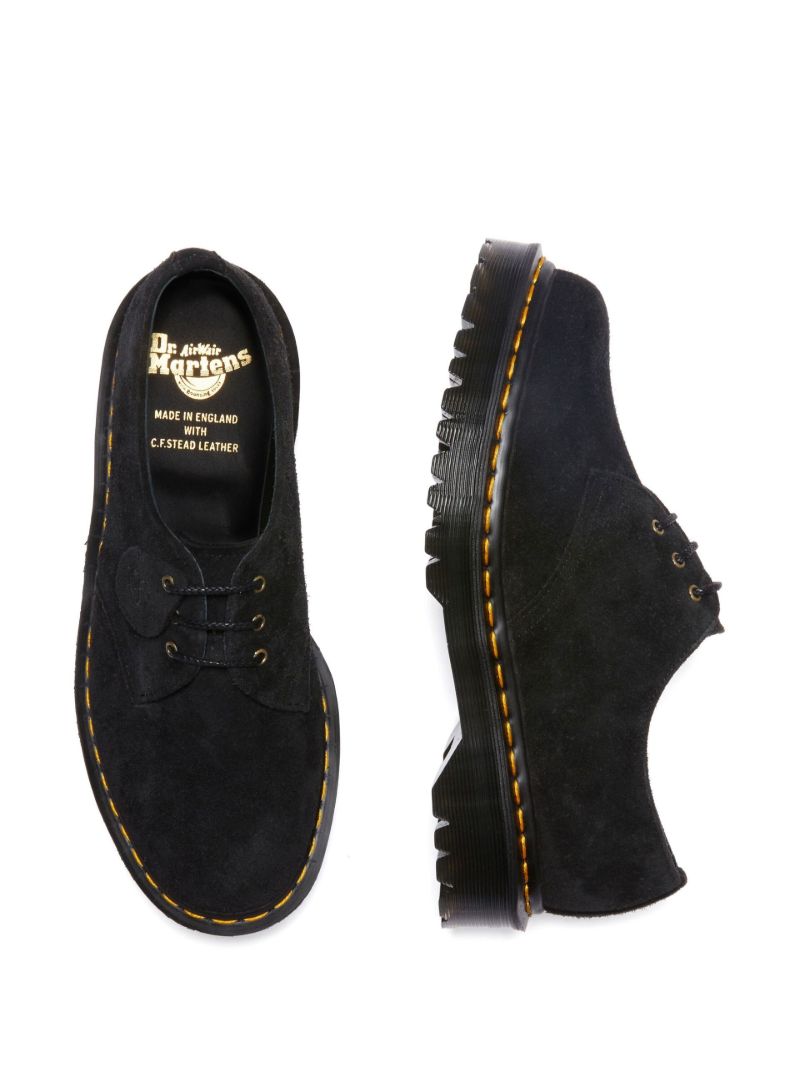 Black Lace Up Derby Shoes