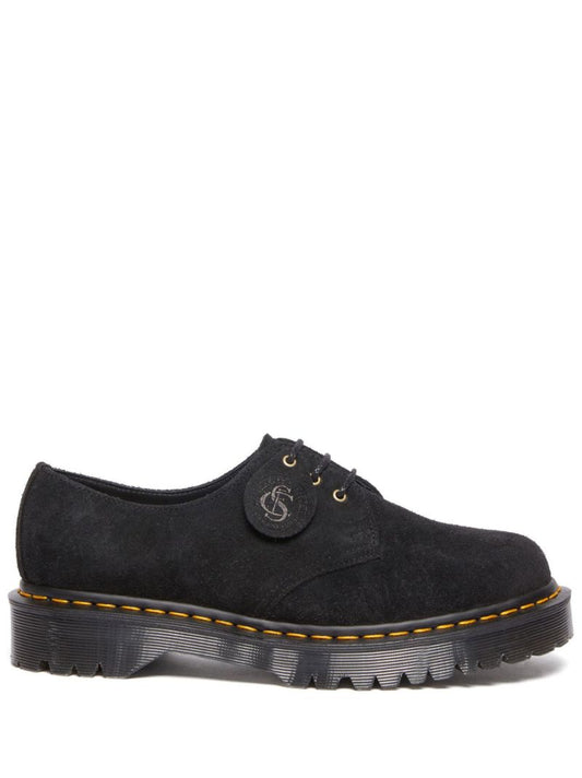 Black Lace Up Derby Shoes