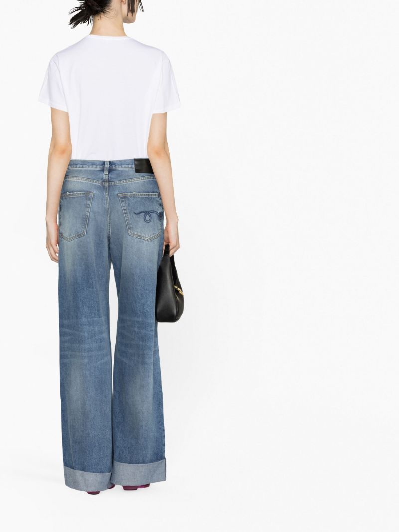 Blue Lisa Baggy Jeans