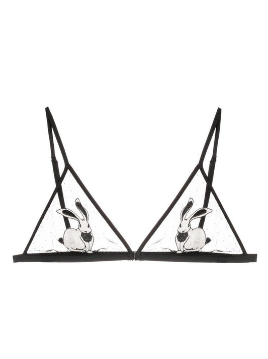 Black Year of the Rabbit Bra