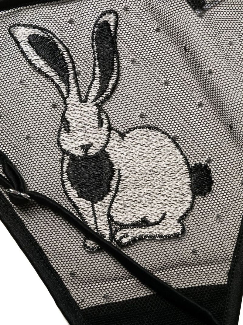Black Year of the Rabbit Thong