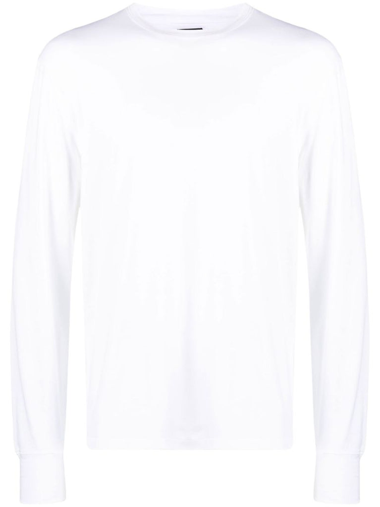 White Long Sleeved Top