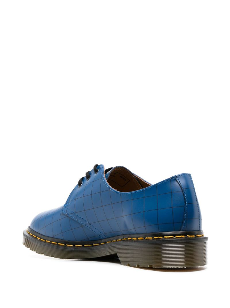 X Undercover Blue 1461 Leather Derby Shoes