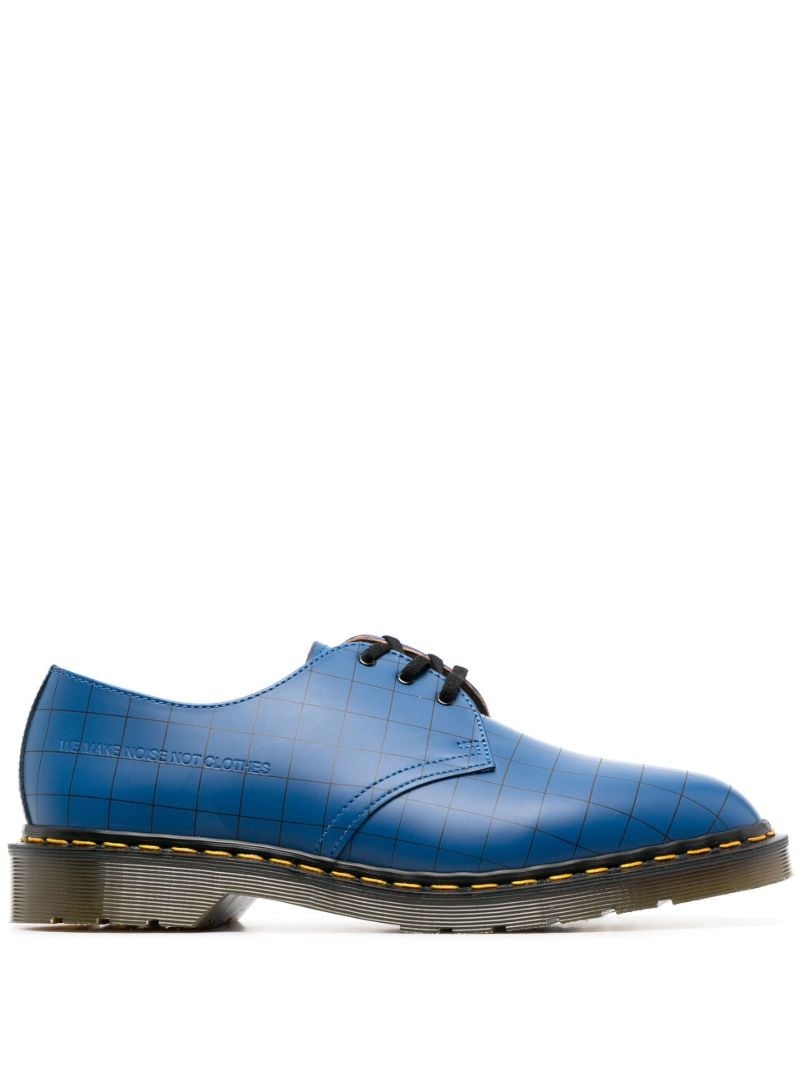 X Undercover Blue 1461 Leather Derby Shoes