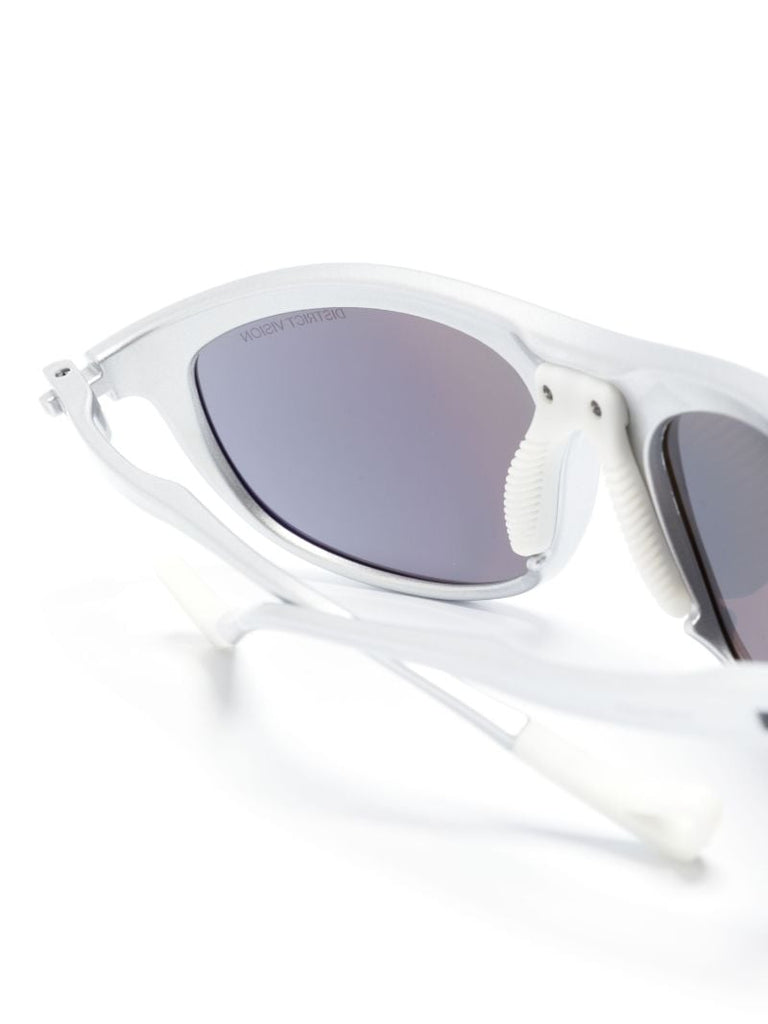 Silver-tone Takeyoshi Altitude Master Sunglasses