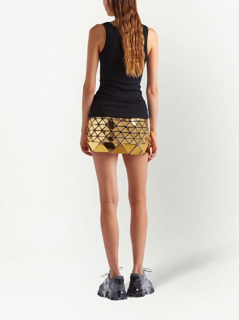 Black Triangle Logo Tank Top