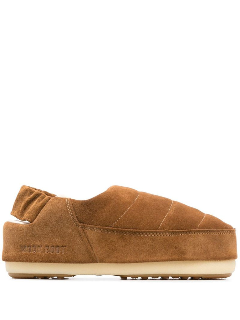 Brown Evolution 60 Suede Mules