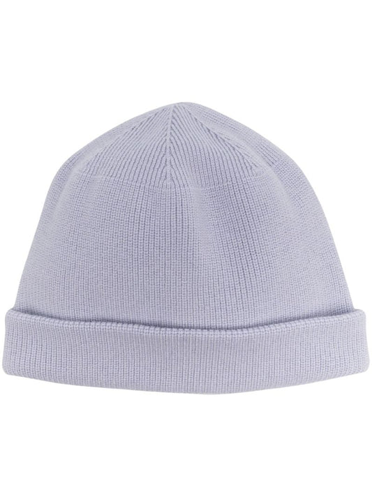 6 1017 Alyx 9sm Purple Logo Patch Wool Beanie