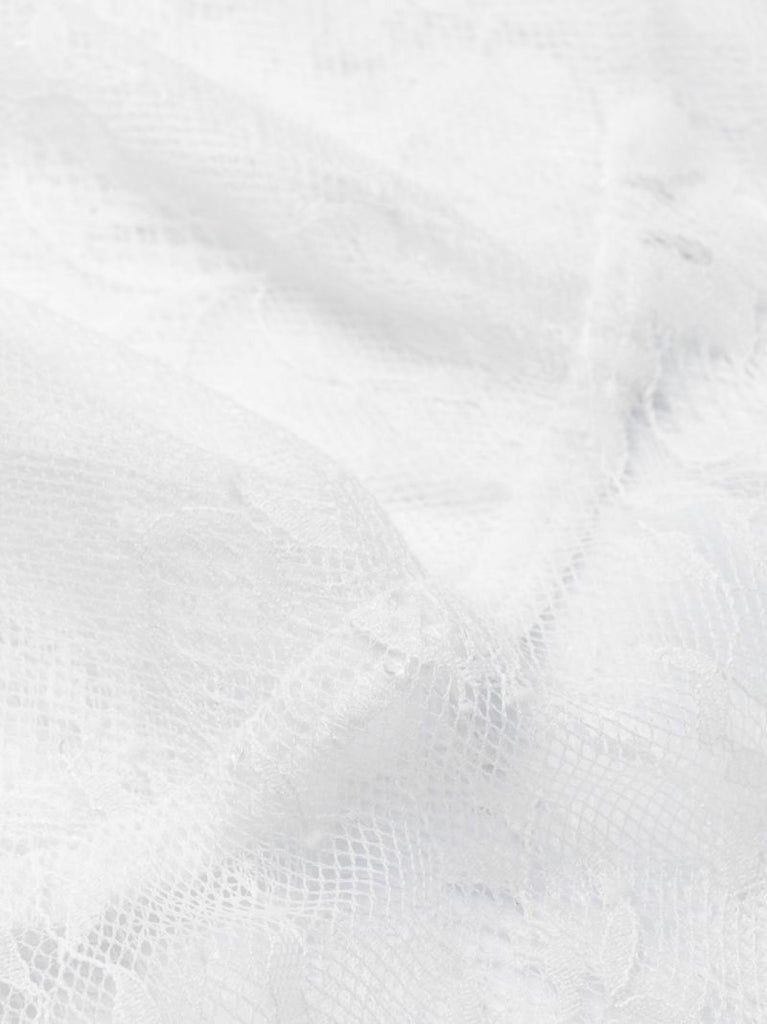 White Lace Maxi Night Dress