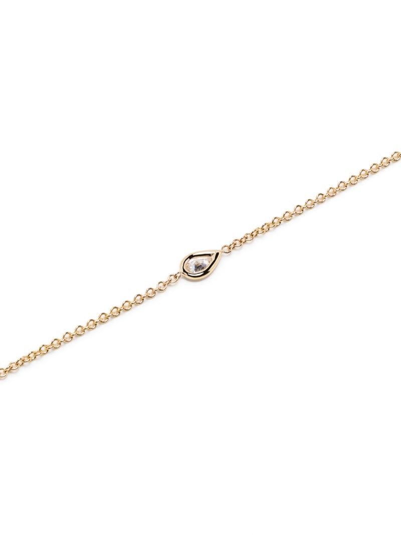 14k Yellow Gold Sea of Beauty Diamond and Pearl Bracelet