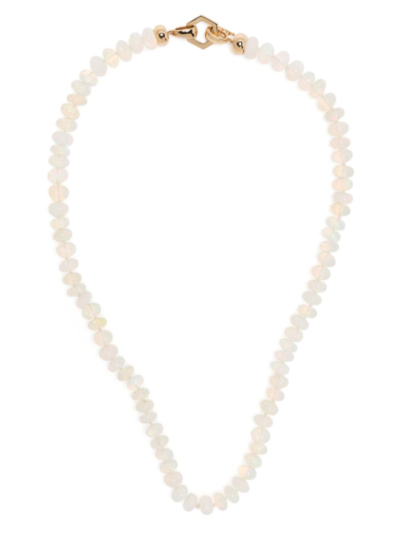 18kt Gold Opal Necklace
