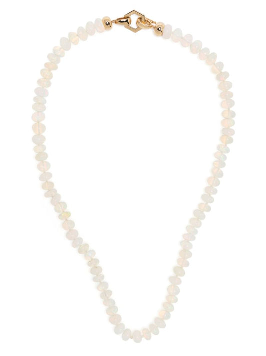 18kt Gold Opal Necklace