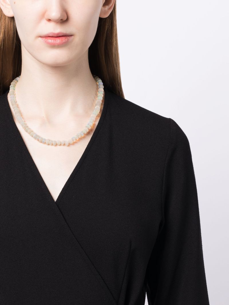 18kt Gold Opal Necklace