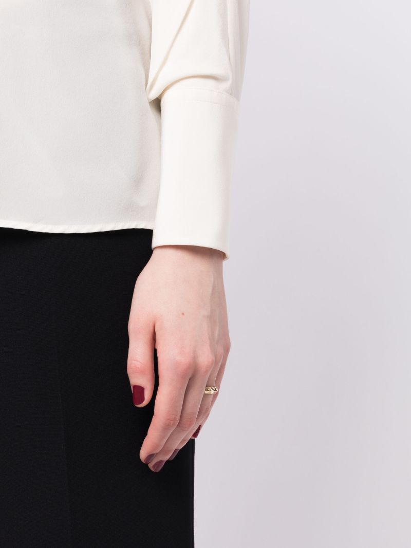 18k Yellow Gold Knife-edge Ring